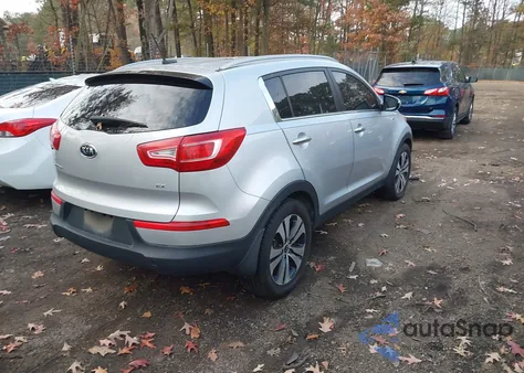 2011 Kia Sportage Ex from USA, damaged, VIN KNDPCCA24B7086575